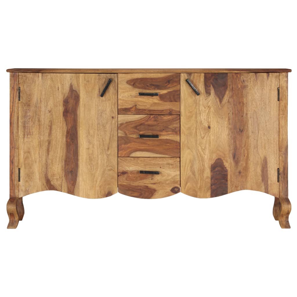 

vidaXL Dressoir 145x40x80 cm massief sheeshamhout