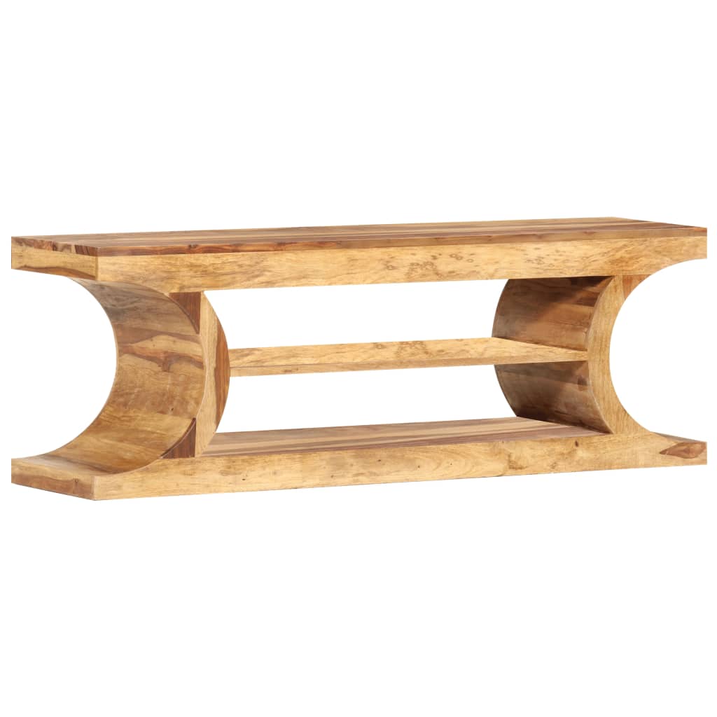 

vidaXL TV Cabinet 46.5"x11.8"x15.7" Solid Sheesham Wood
