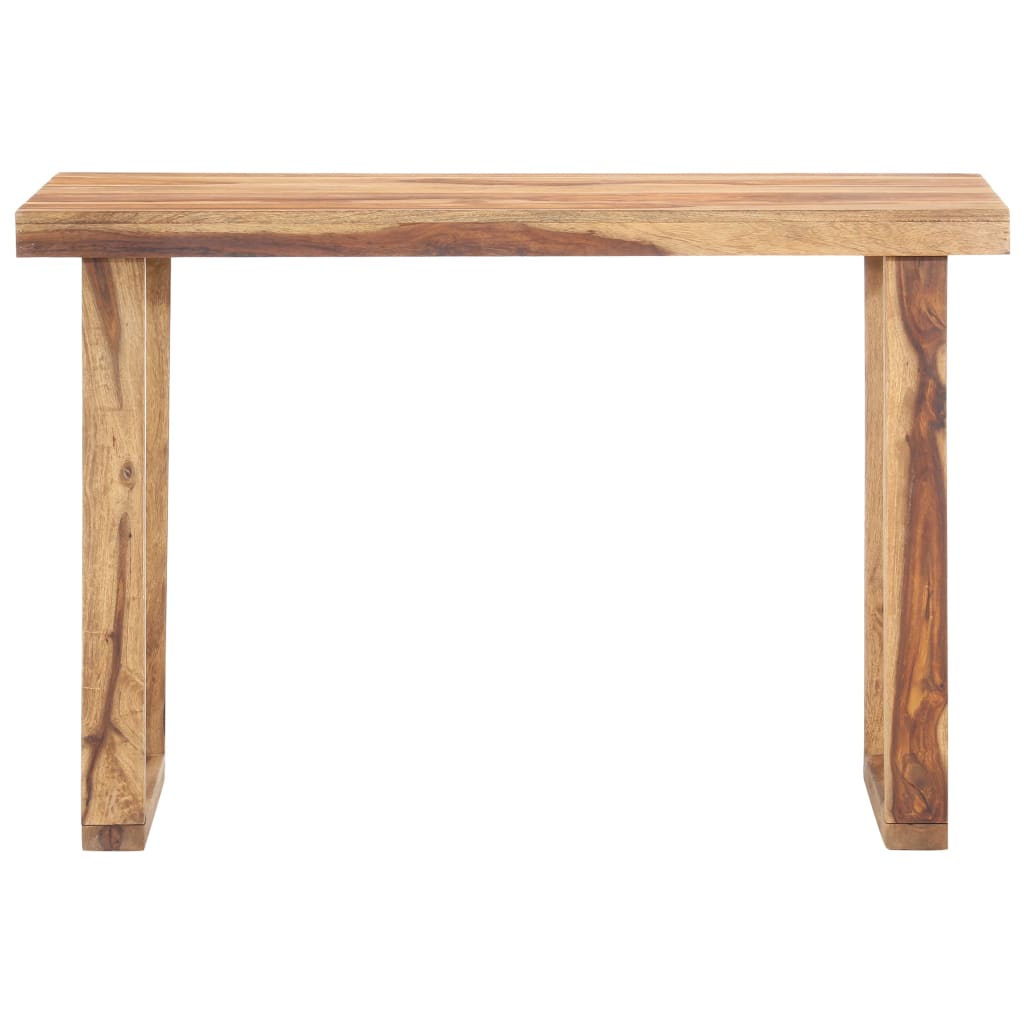 

vidaXL Eettafel 118x60x76 cm massief sheeshamhout