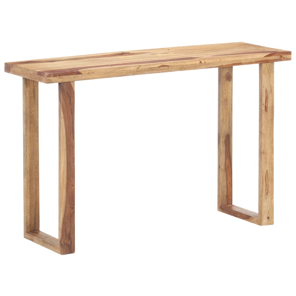 vidaXL Table console 118 x 40 x 76 cm Bois solide 