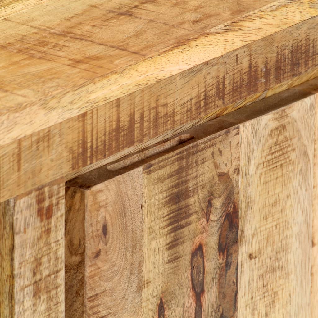 vidaXL TV Cabinet 46.5"x11.8"x17.7" Solid Mango Wood