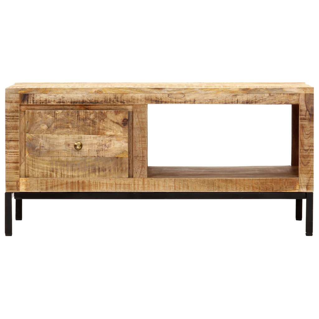 

vidaXL Salontafel 88x50x42 cm massief mangohout