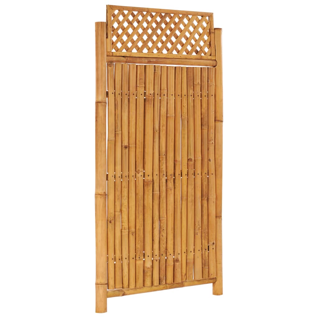 vidaXL Panou gard de grădină cu spalier, 90 x 180 cm, bambus