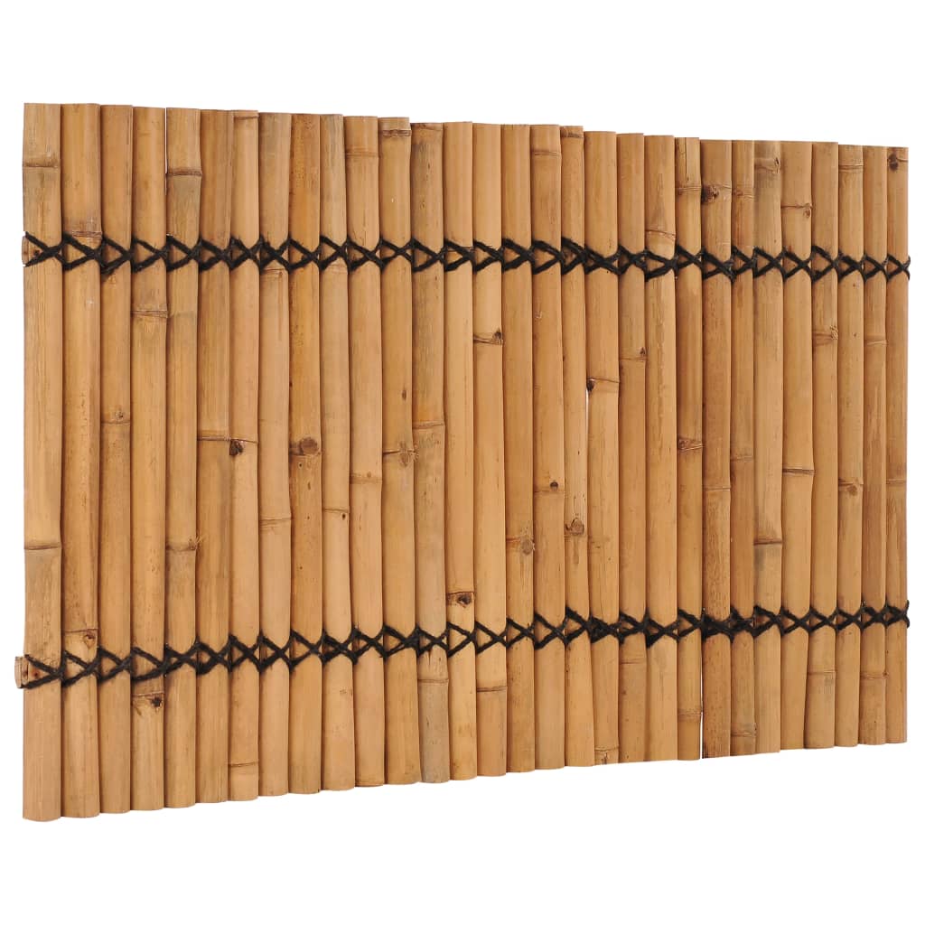 vidaXL dārza žoga panelis, 170x100 cm, bambuss