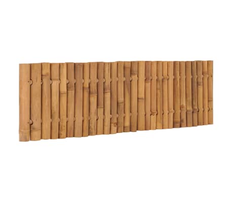 vidaXL Panel za vrtnu ogradu od bambusa 170 x 50 cm