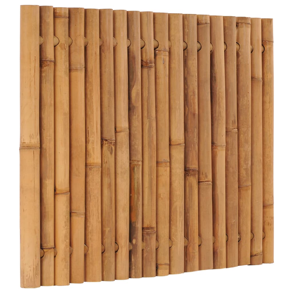 vidaXL Panou gard de grădină din bambus, 120 x 100 cm