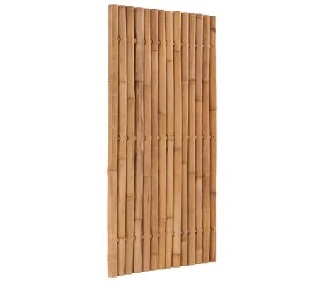 vidaXL dārza žoga panelis, 90x170 cm, bambuss