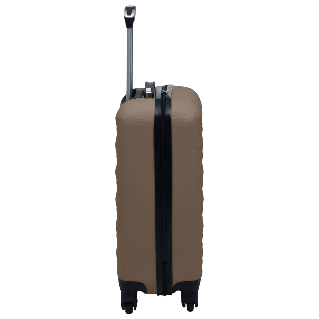 Thumbnail - vidaXL Hartschalen-Trolley Braun ABS