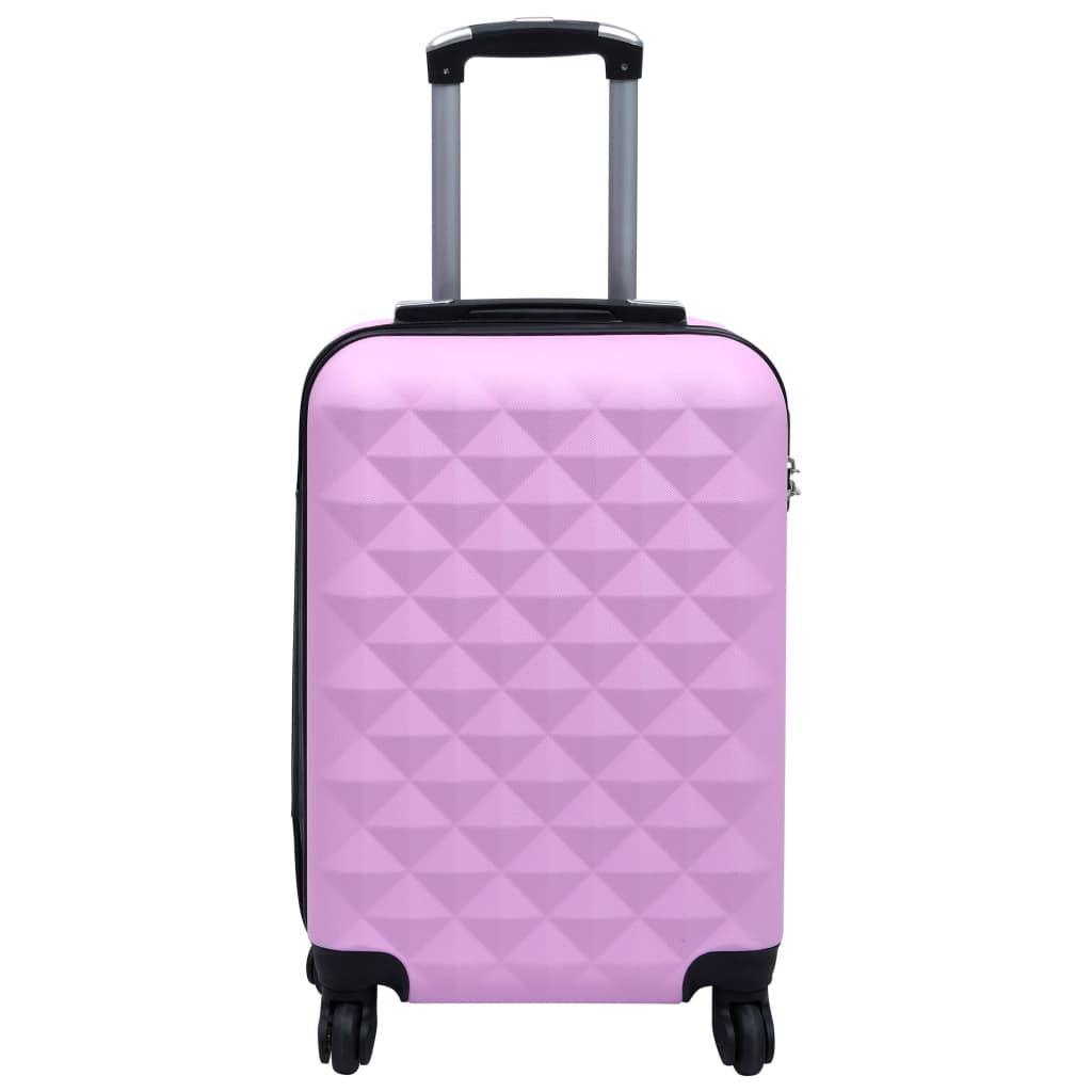 koel Dollar Vijftig 2-delige Harde kofferset ABS roze | Cadeaumatch