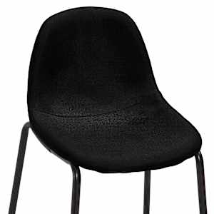 5dílný barový set textil černý - obrázek 10
