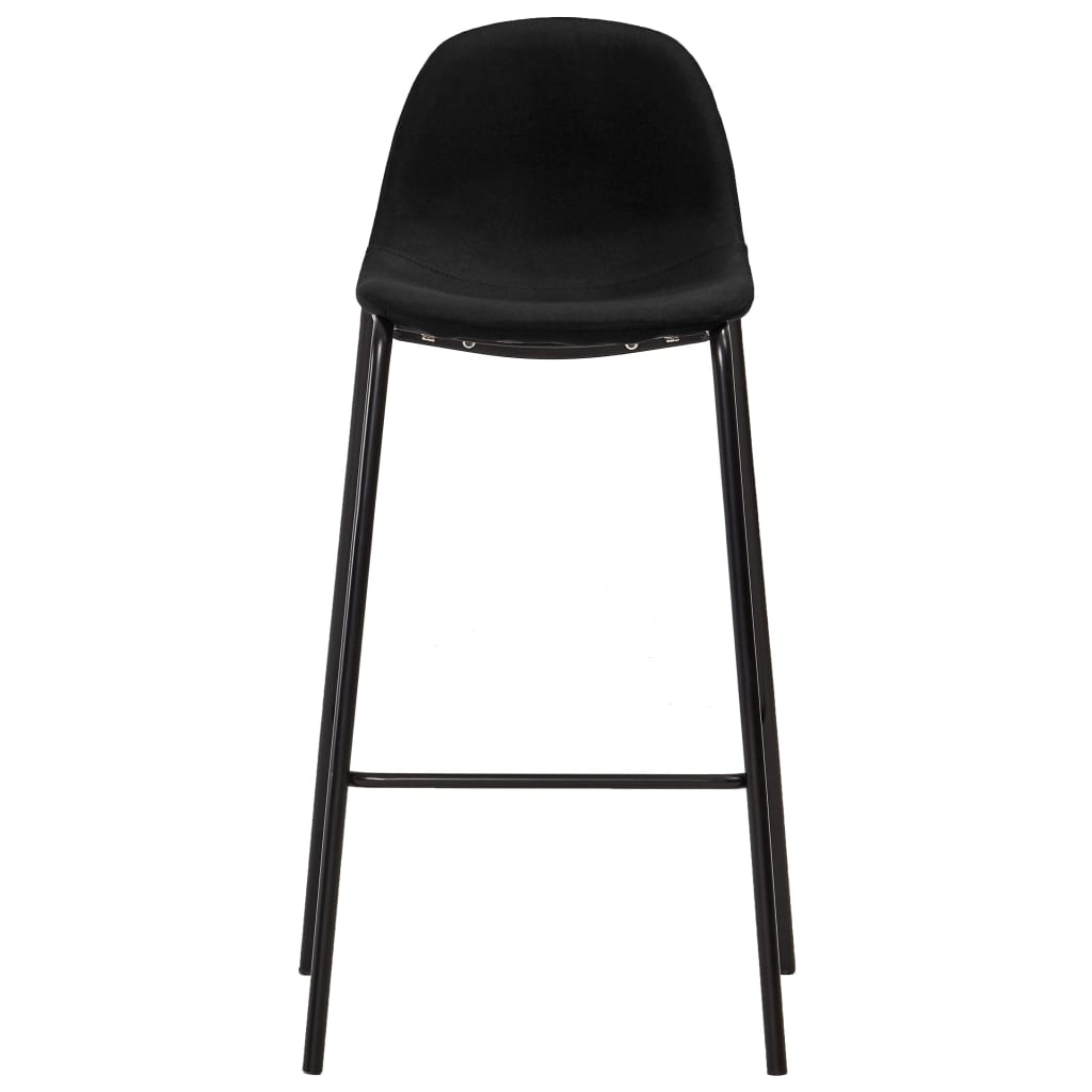 Thumbnail - vidaXL 3-tlg. Bar-Set Stoff Schwarz