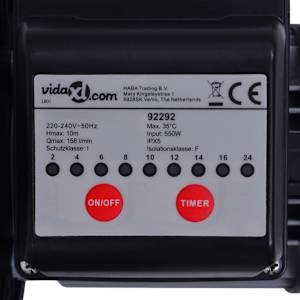 Pískové filtrační čerpadlo s časovačem 550 W 50 l - obrázek 9
