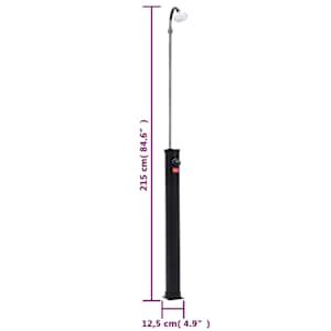 Zahradní solární sprcha černá 215 cm 8 l - obrázek 11