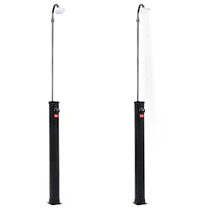 Zahradní solární sprcha černá 215 cm 8 l - obrázek 3
