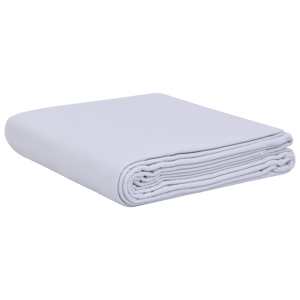 vidaXL Baseino paklotas, baltos spalvos, 490x360cm, geotekstilė