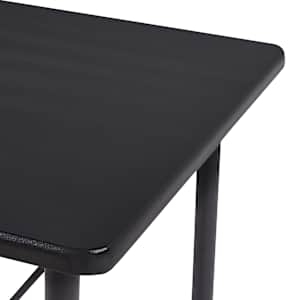 5dílný barový set textil tmavě šedý - obrázek 5