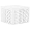 vidaXL lisalaud, valge, 54 x 54 x 36,5 cm, plast