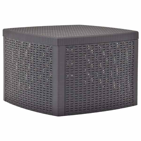 vidaXL lisalaud, moka, 54 x 54 x 36,5 cm, plast