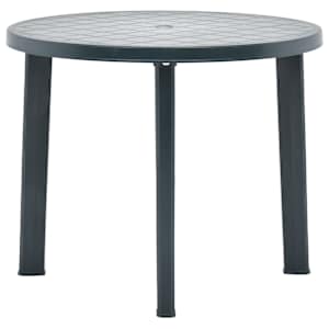 Zahradní stůl zelený 89 cm plast