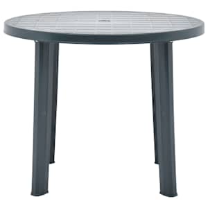 Zahradní stůl zelený 89 cm plast - obrázek 2