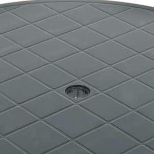 Zahradní stůl zelený 89 cm plast - obrázek 5