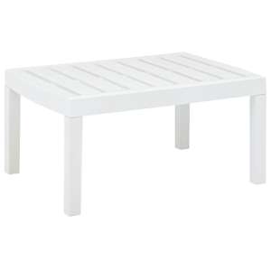 vidaXL aialaud, valge, 78 x 55 x 38 cm, plast