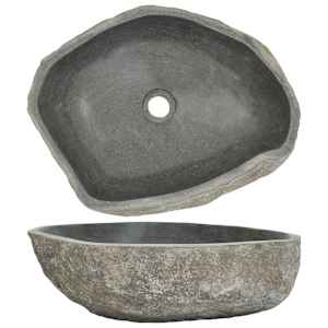 Umyvadlo říční kámen oválné (45–53) x (34–41) cm - obrázek 2