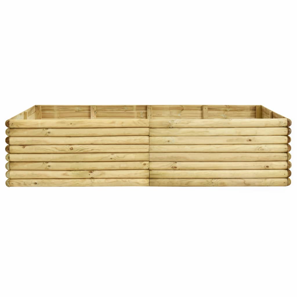 

vidaXL Plantenbak verhoogd 206x150x48 cm geïmpregneerd grenenhout