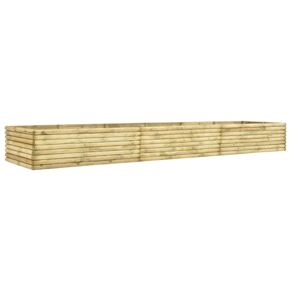 

vidaXL Plantenbak verhoogd 19 mm 450x100x48 cm grenenhout