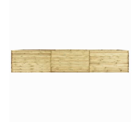 vidaXL Plantenbak verhoogd 450x50x96 cm geïmpregneerd grenenhout