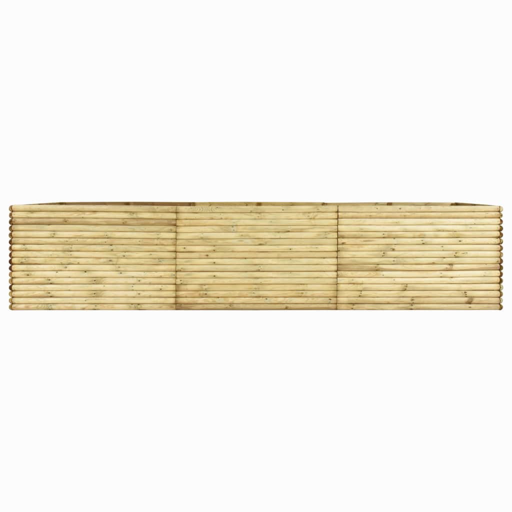 

vidaXL Plantenbak verhoogd 19 mm 450x150x96 cm grenenhout