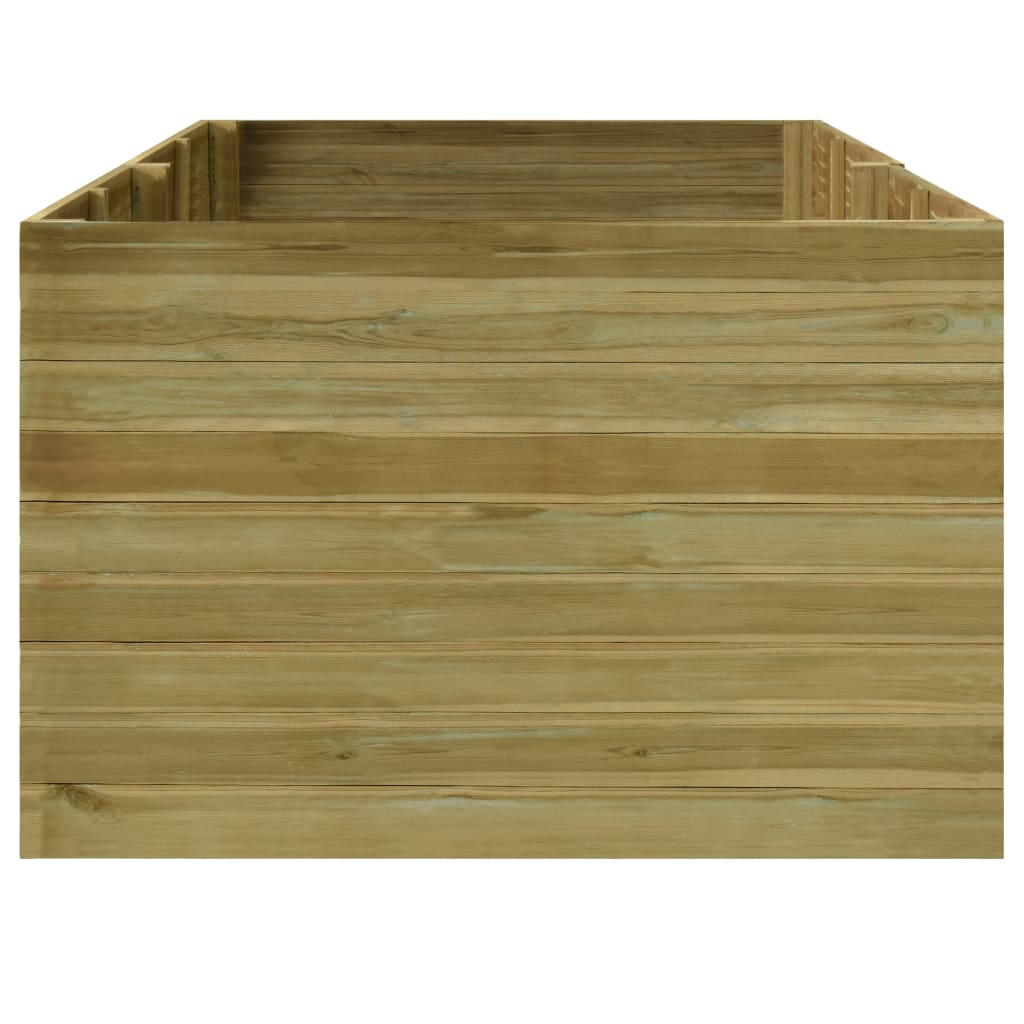 

vidaXL Plantenbak verhoogd 300x150x97 cm geïmpregneerd grenenhout