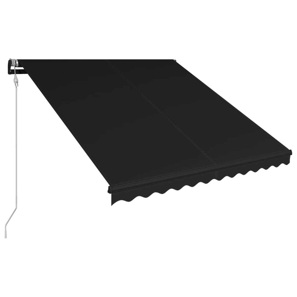 vidaXL Luifel automatisch uittrekbaar 350x250 cm antraciet