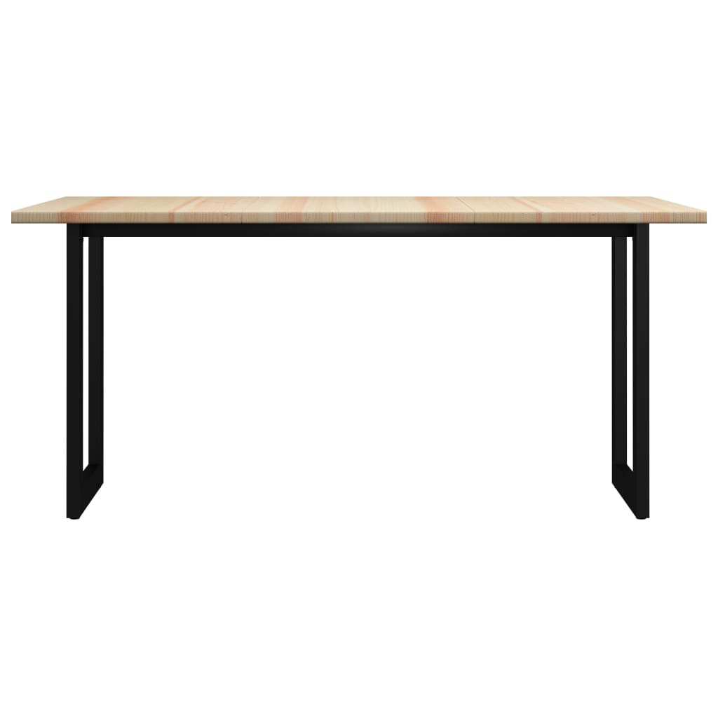 

vidaXL Eettafel 180x90x76 cm grenenhout