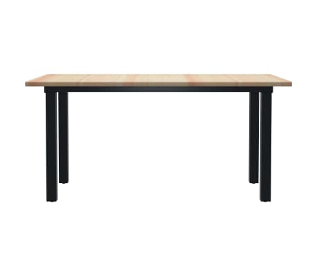 vidaXL Jídelní stůl 180 x 90 x 76 cm borové dřevo
