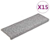 vidaXL trepimatid 15 tk 65 x 21 x 4 cm helehall ristk&uuml;likukujuline serv