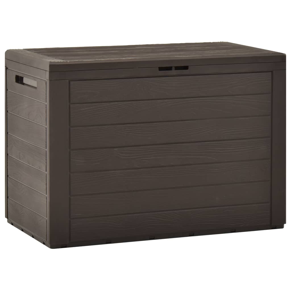 vidaXL Ladă de depozitare pentru grădină, maro, 78 x 44 x 55 cm cutii