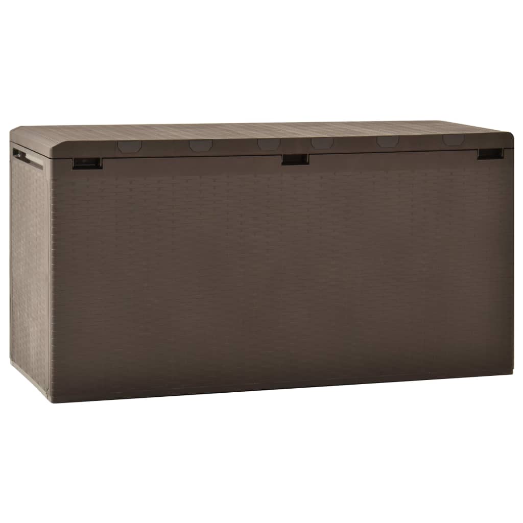 vidaXL Gartenbox Braun 114x47x60 cm