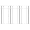 vidaXL aiapaneel ASSEN, teras, 163x100 cm, must