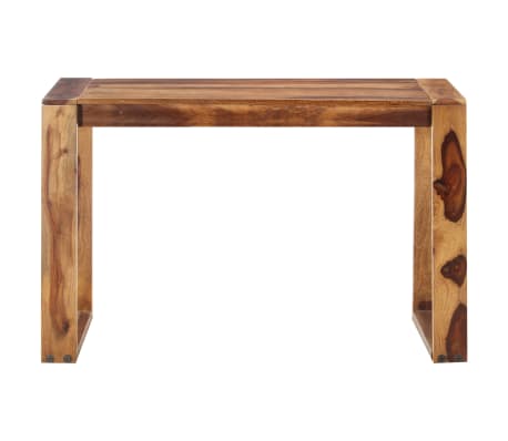 vidaXL Valgomojo stalas, 120x60x76 cm, rausvosios dalbergijos masyvas