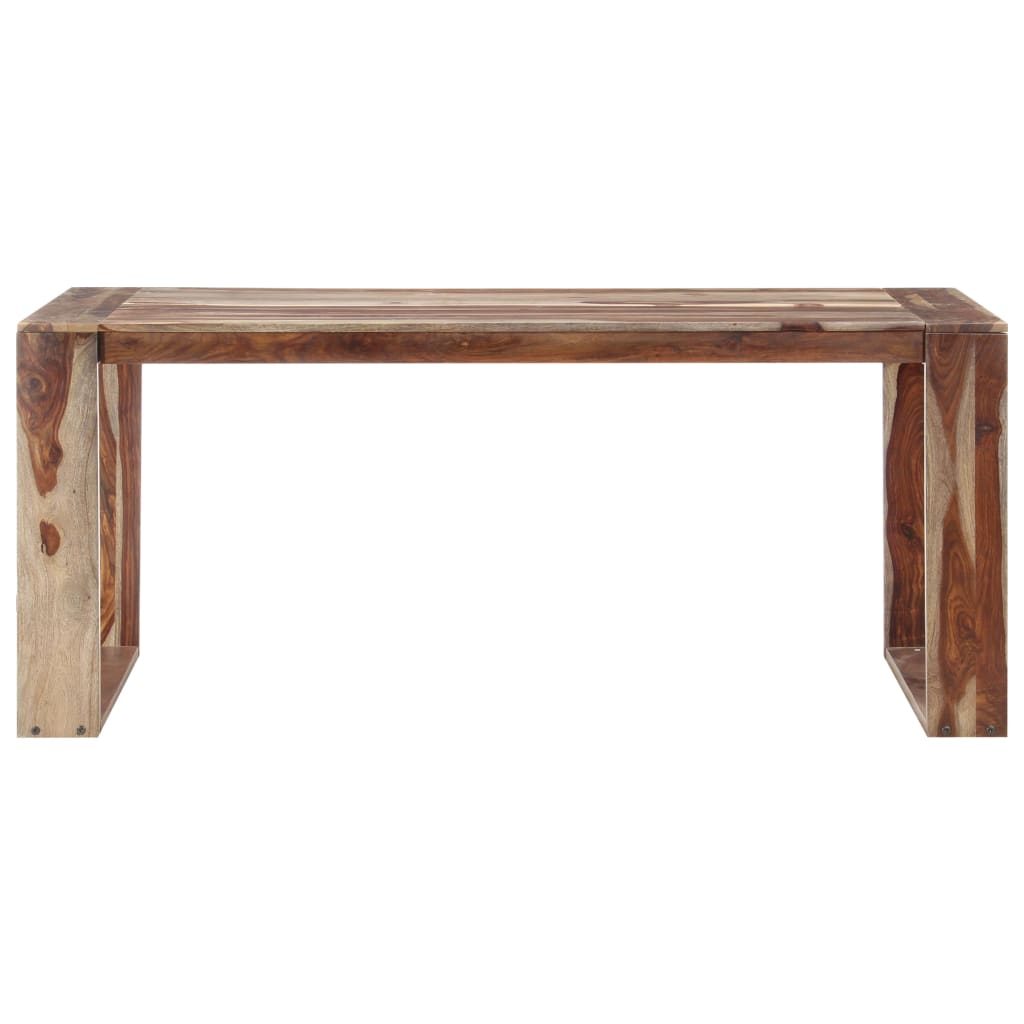 

vidaXL Eettafel 180x90x76 cm massief sheeshamhout