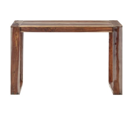 vidaXL Valgomojo stalas, 120x60x76 cm, rausvosios dalbergijos masyvas