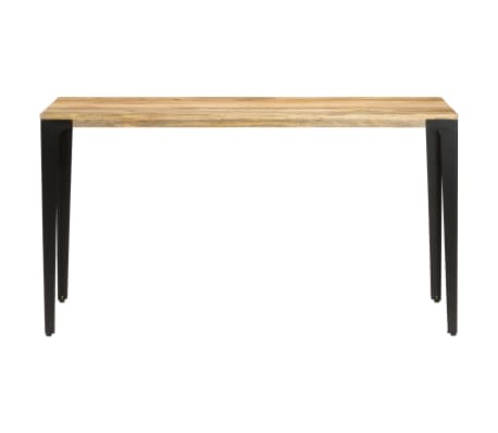 vidaXL Esstisch 140 x 70 x 76 cm Mango Massivholz