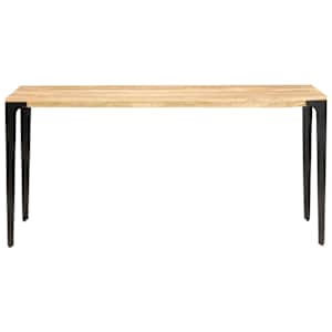 vidaXL Tavolo da Pranzo 160x80x76 cm in Legno Massello di Mango