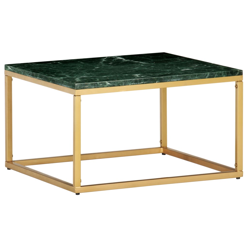 Coffee Table End Table Side Sofa Table Real Stone with Marble Texture vidaXL - Picture 18 of 24