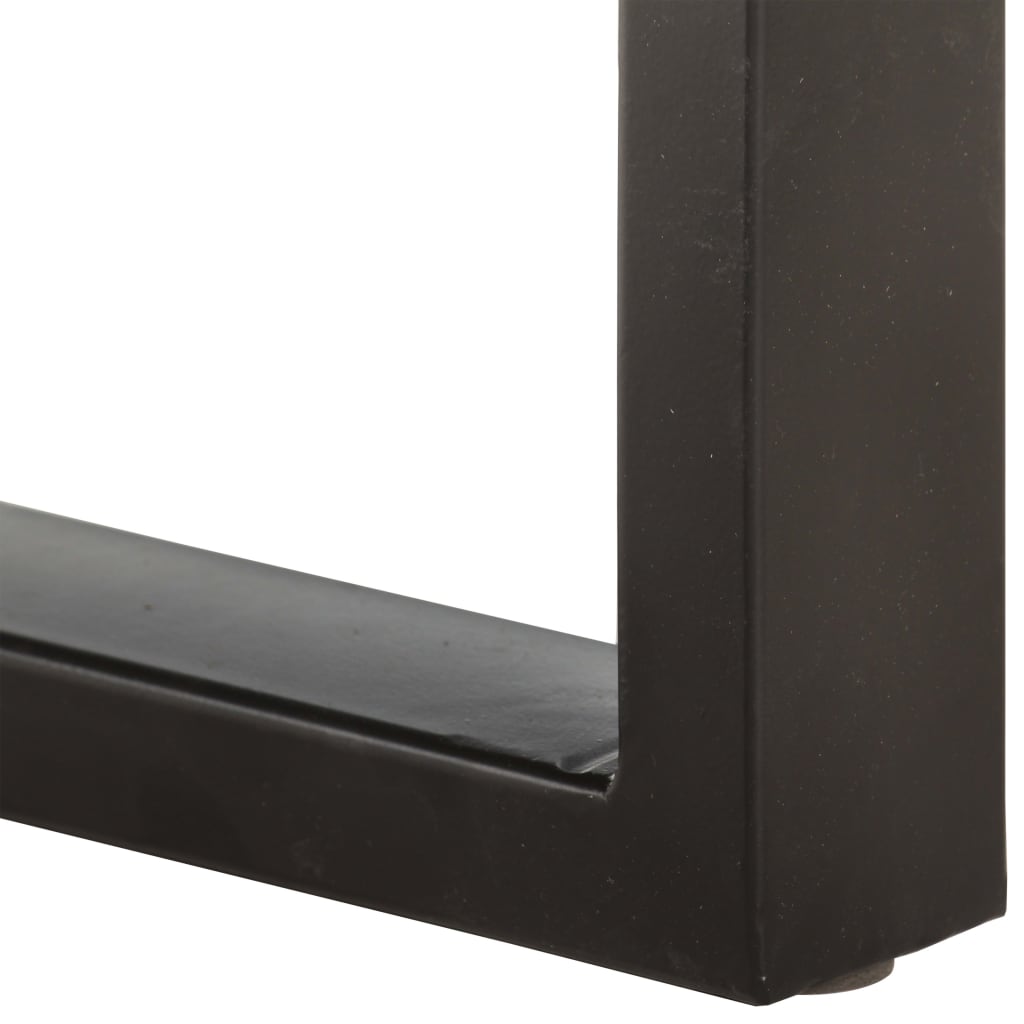 Banc 110 Cm Bois De Récupération Solide Et Acier VidaXL 16 width=274