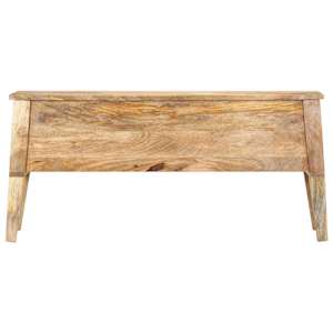 Úložný box 99 x 35 x 48 cm masivní mangovníkové dřevo - obrázek 2