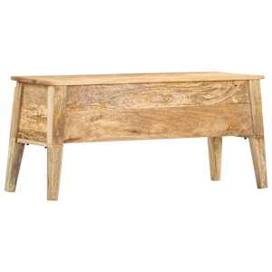 Úložný box 99 x 35 x 48 cm masivní mangovníkové dřevo - obrázek 11