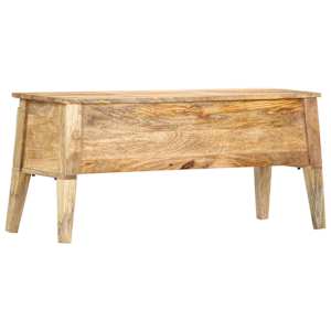 Úložný box 99 x 35 x 48 cm masivní mangovníkové dřevo - obrázek 10