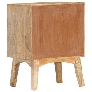 Noční stolek 40 x 35 x 55 cm masivní mangovníkové dřevo - obrázek 4